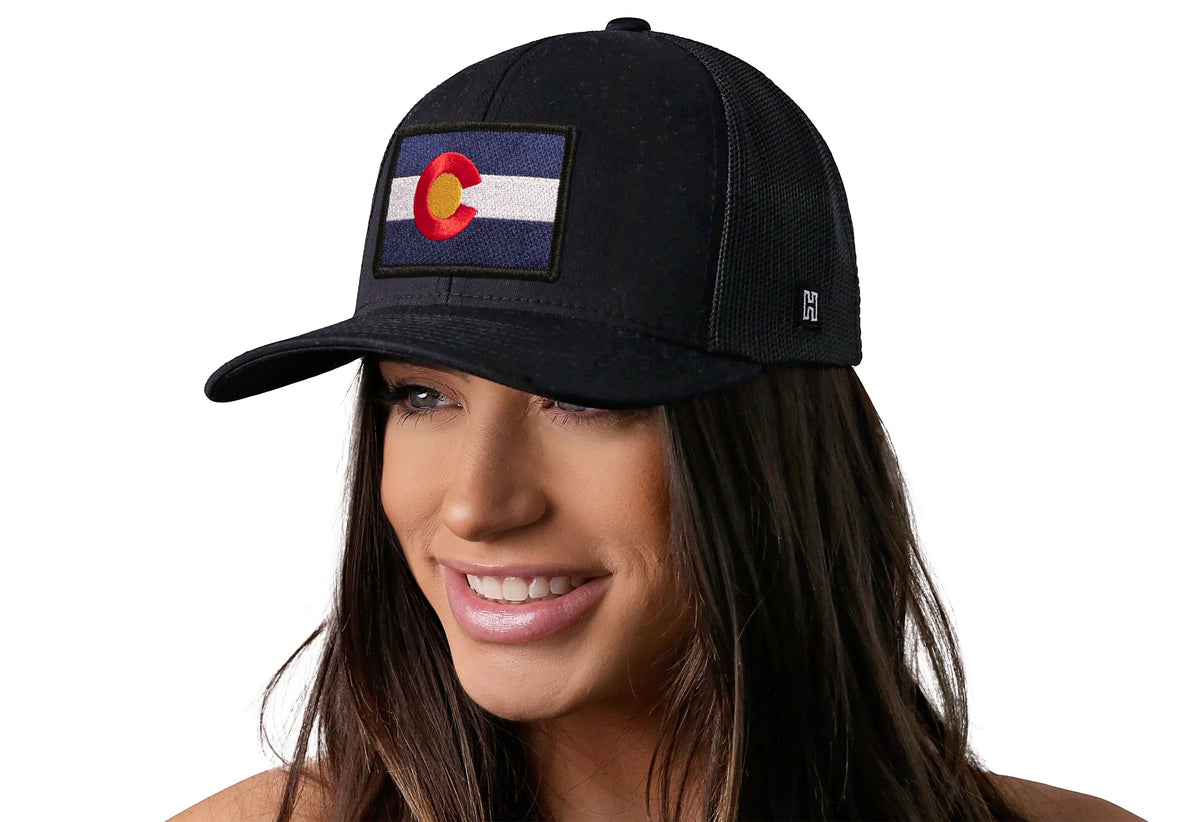 Colorado Flag Trucker Hat | CO Snapback