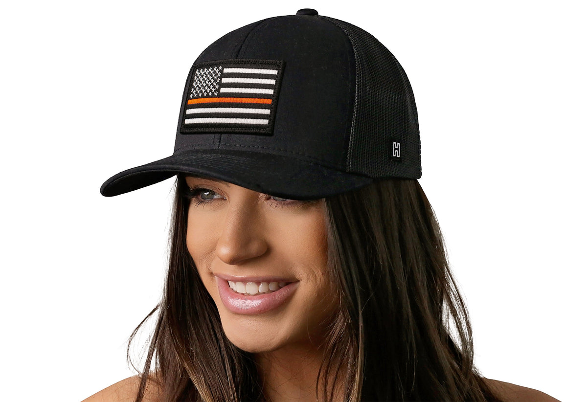 Thin Orange Line Trucker Hat | Search And Rescue Snapback