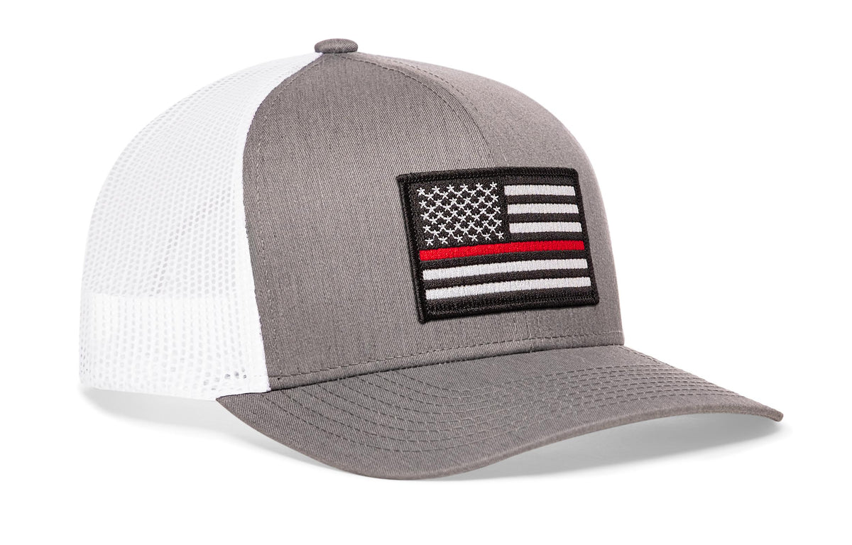 Thin Red Line Trucker Hat | Firefighter Snapback