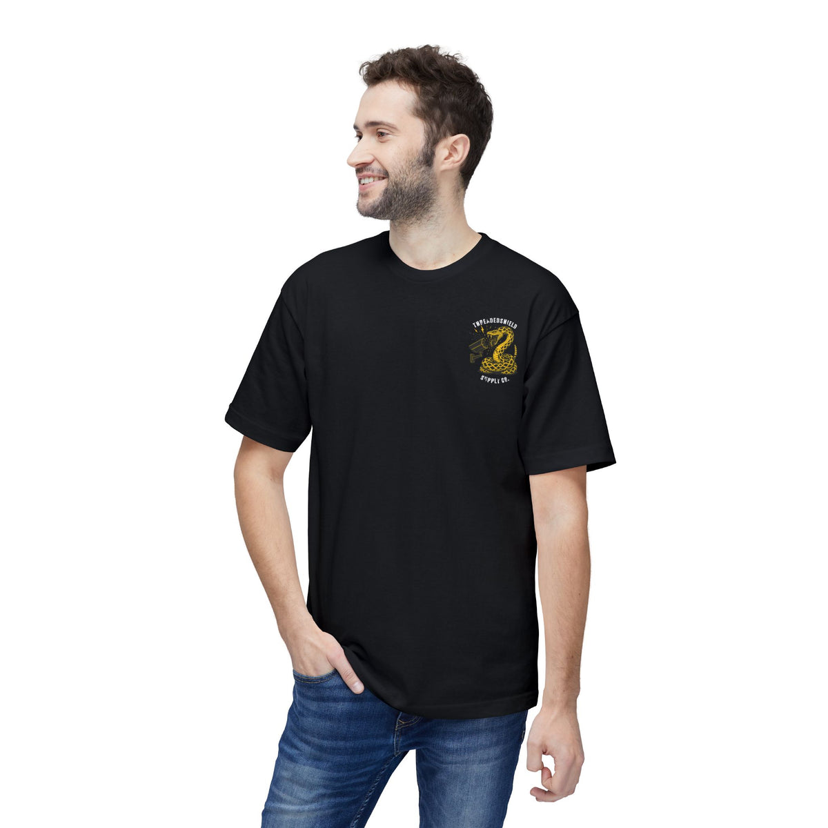 ThreadedShield Supply Co. Flock DTOM T-shirt - Premium USA Made