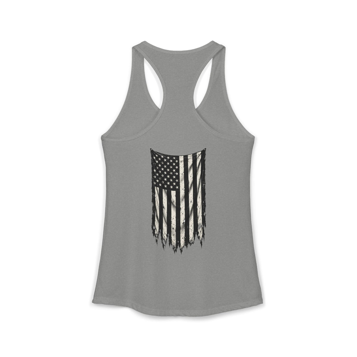 ThreadedShield Supply Co. Women’s Crest & Flag Racerback Tank