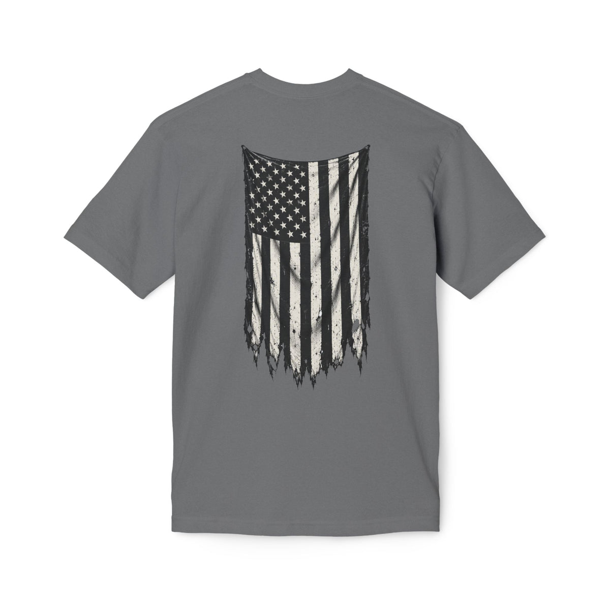 ThreadedShield Supply Co. Crest & Flag T-shirt - Premium USA Made
