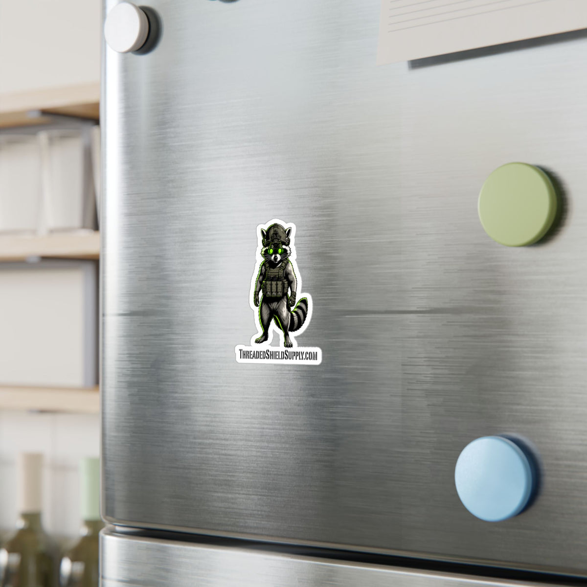 Tactical Trash Panda Vinyl Logo Sticker