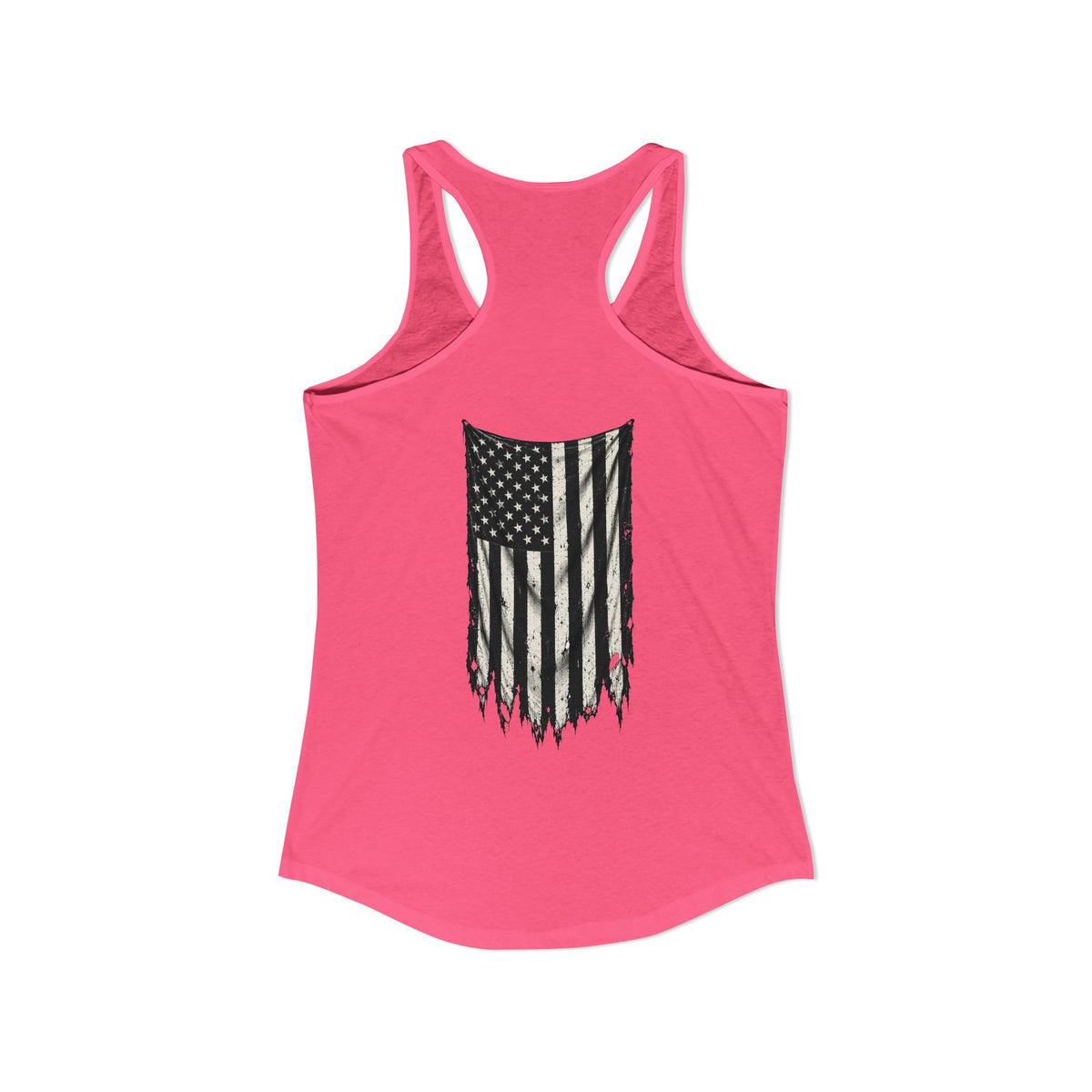 ThreadedShield Supply Co. Women’s Crest & Flag Racerback Tank