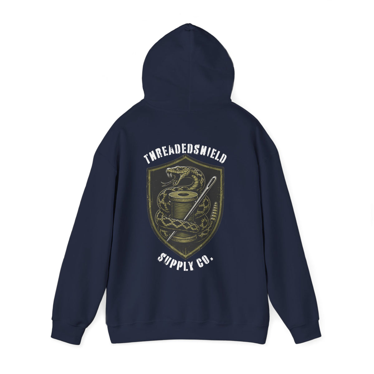 ThreadedShield Supply Co. Crest Heavyweight Hoodie