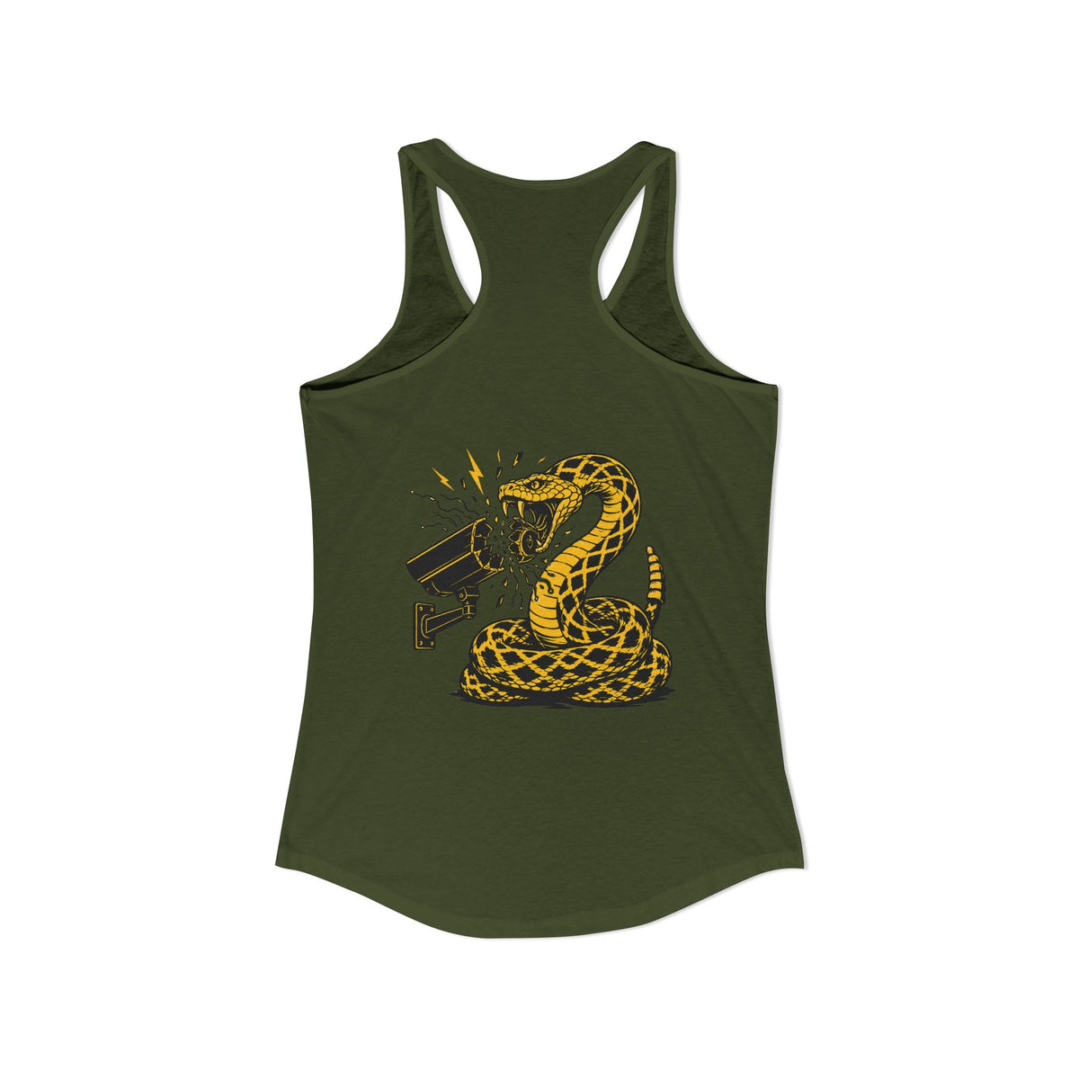 ThreadedShield "Flock DTOM" Women’s Racerback Tank