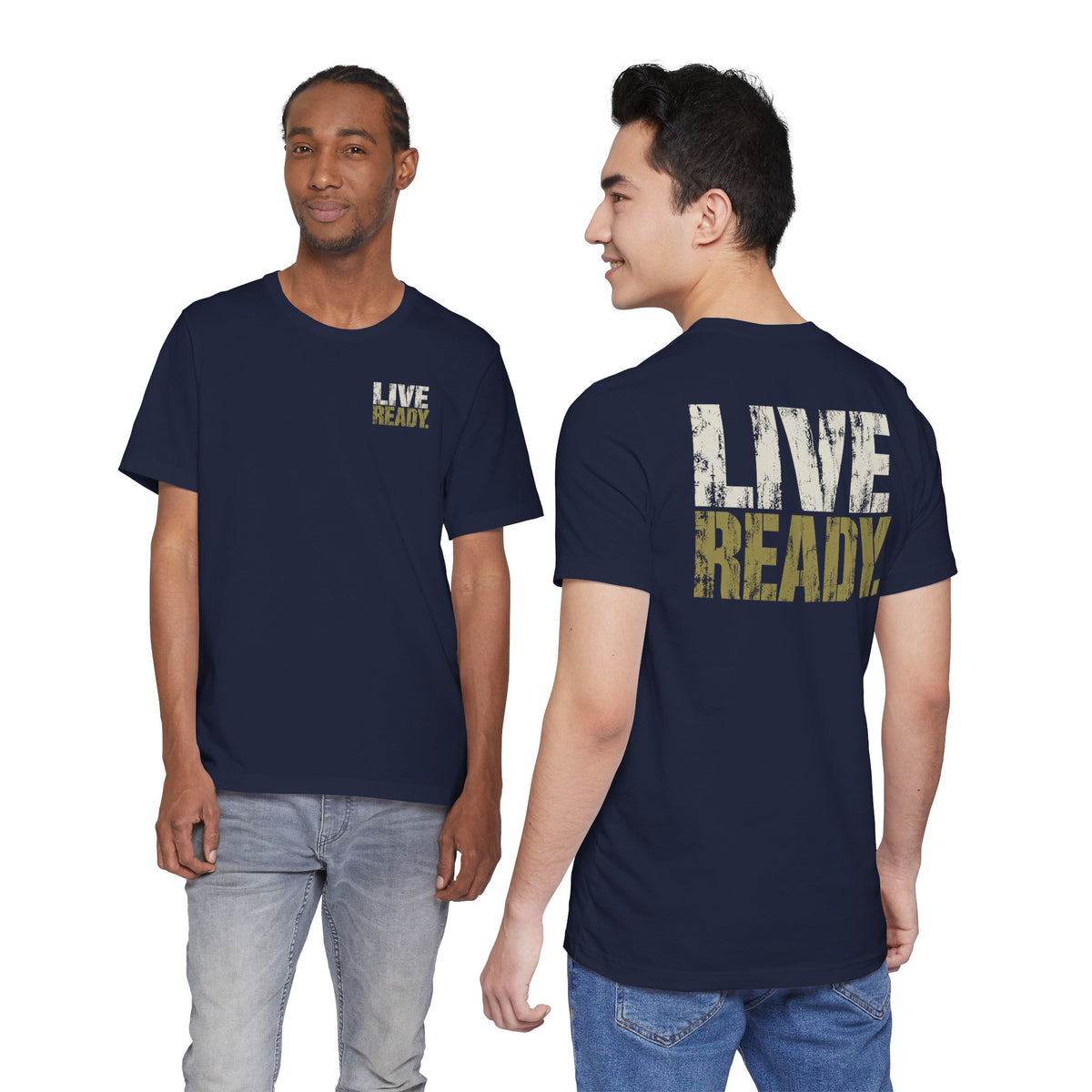 ThreadedShield Live Ready. Tee