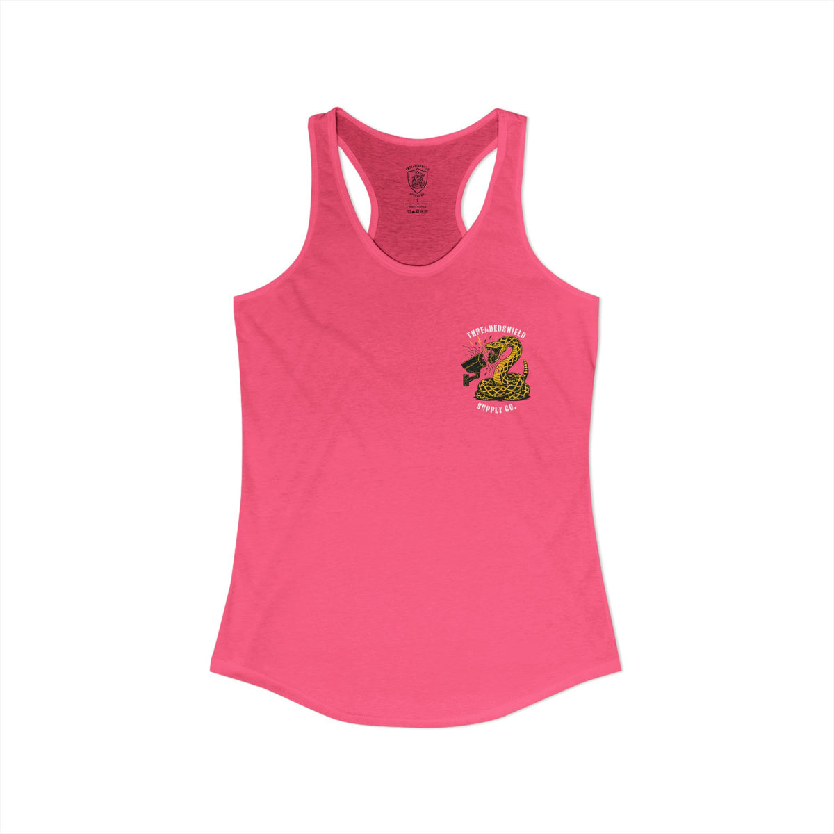 ThreadedShield "Flock DTOM" Women’s Racerback Tank