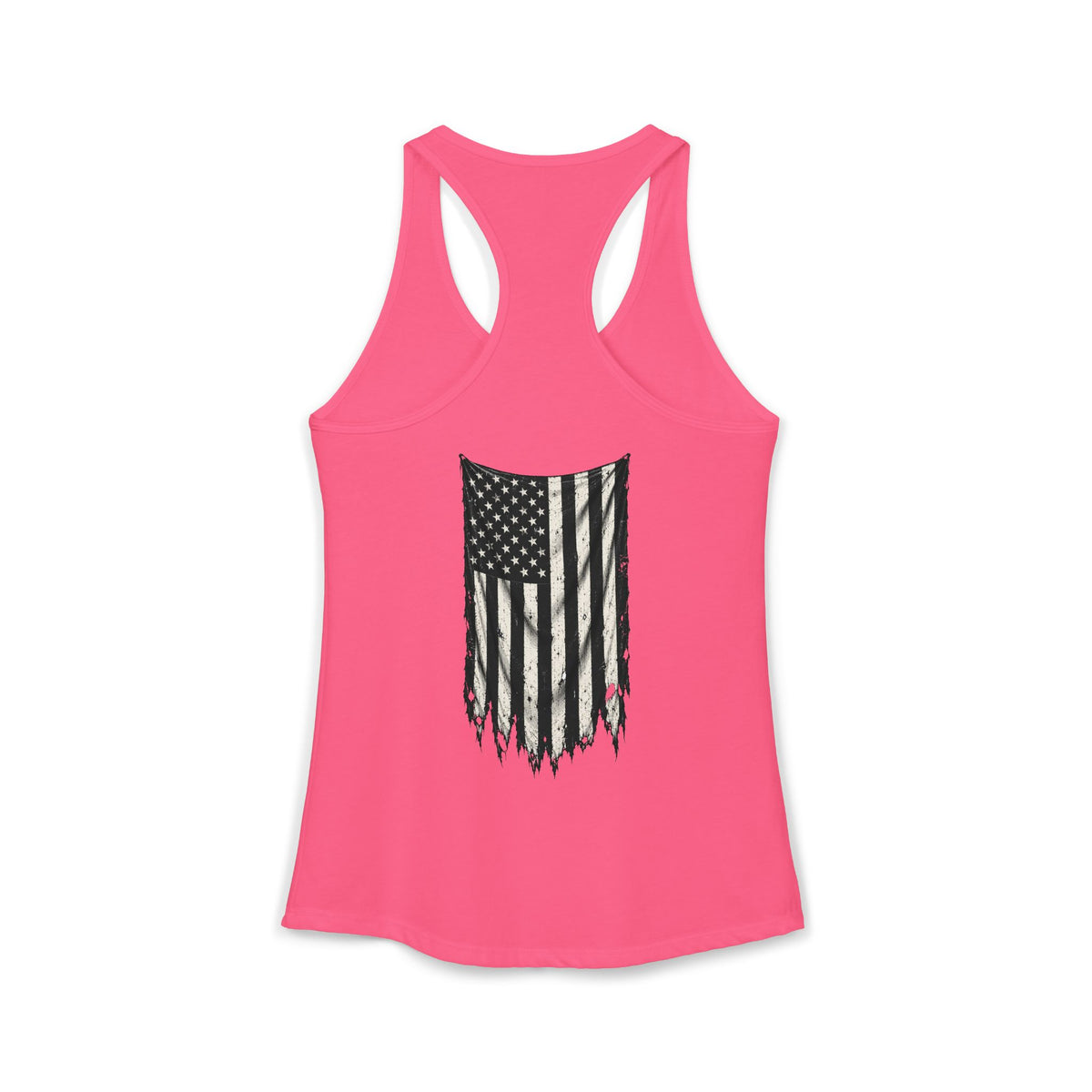 ThreadedShield Supply Co. Women’s Crest & Flag Racerback Tank
