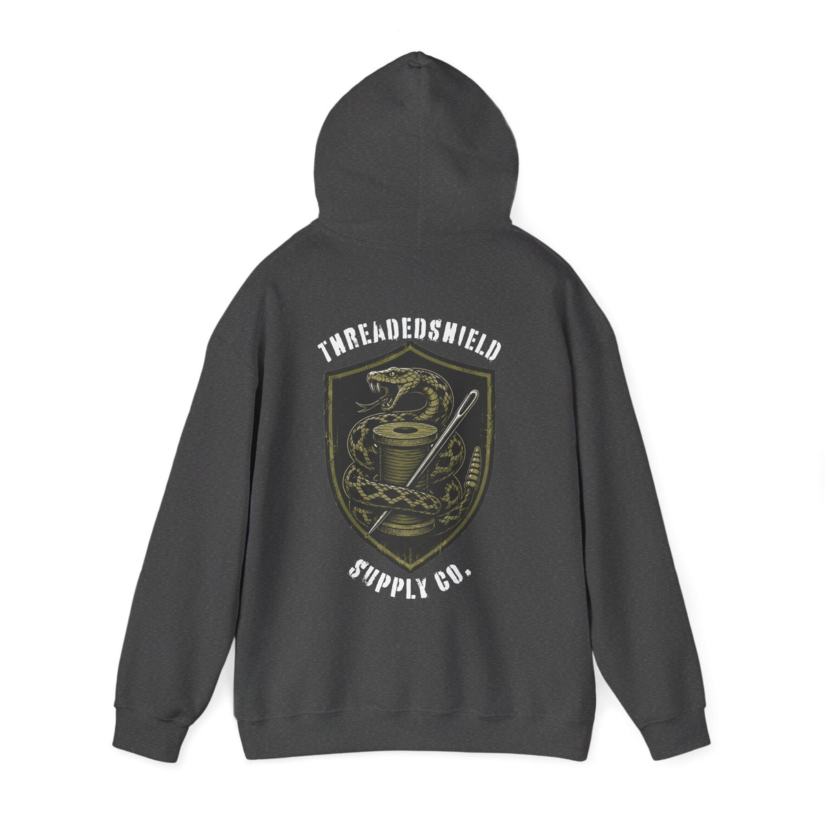ThreadedShield Supply Co. Crest Heavyweight Hoodie