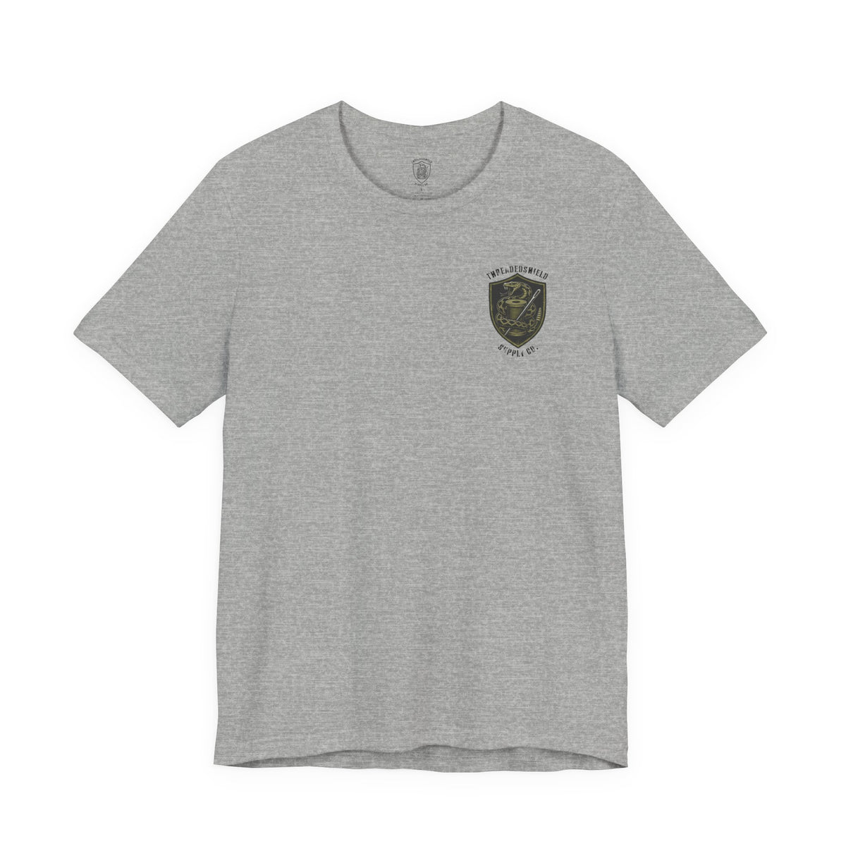 ThreadedShield Supply Co. Crest & Flag Tee