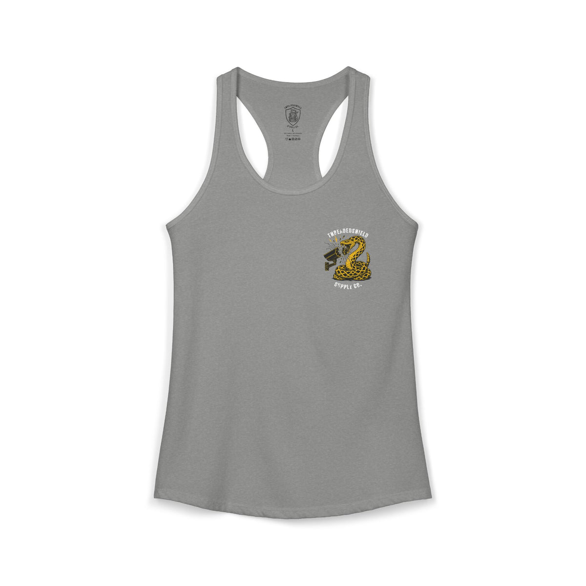 ThreadedShield "Flock DTOM" Women’s Racerback Tank