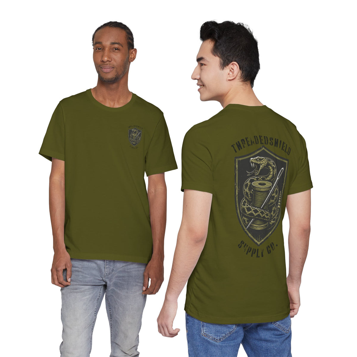 ThreadedShield Supply Co. Crest Tee