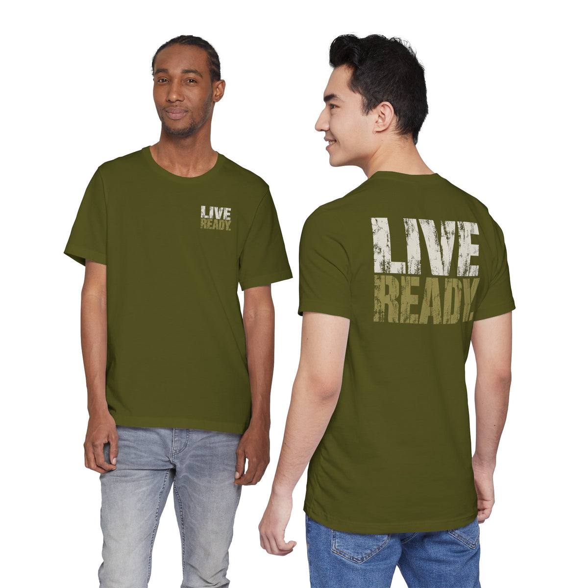 ThreadedShield Live Ready. Tee