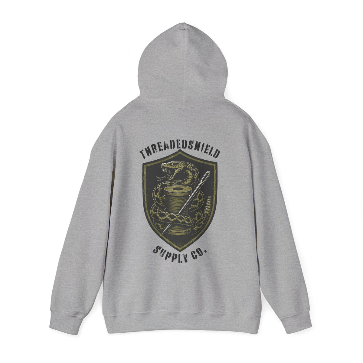ThreadedShield Supply Co. Crest Heavyweight Hoodie