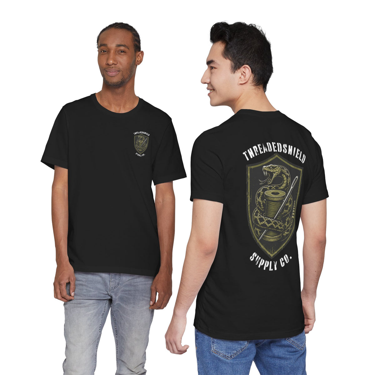 ThreadedShield Supply Co. Crest Tee