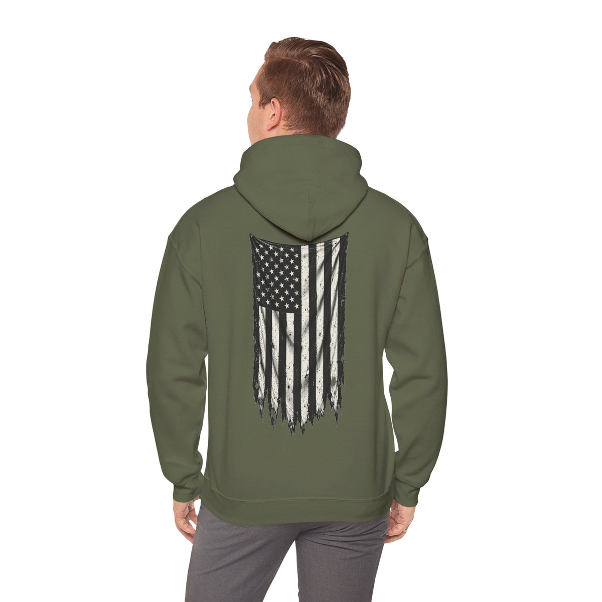 ThreadedShield Supply Co. Crest Heavyweight Graphic Hoodie