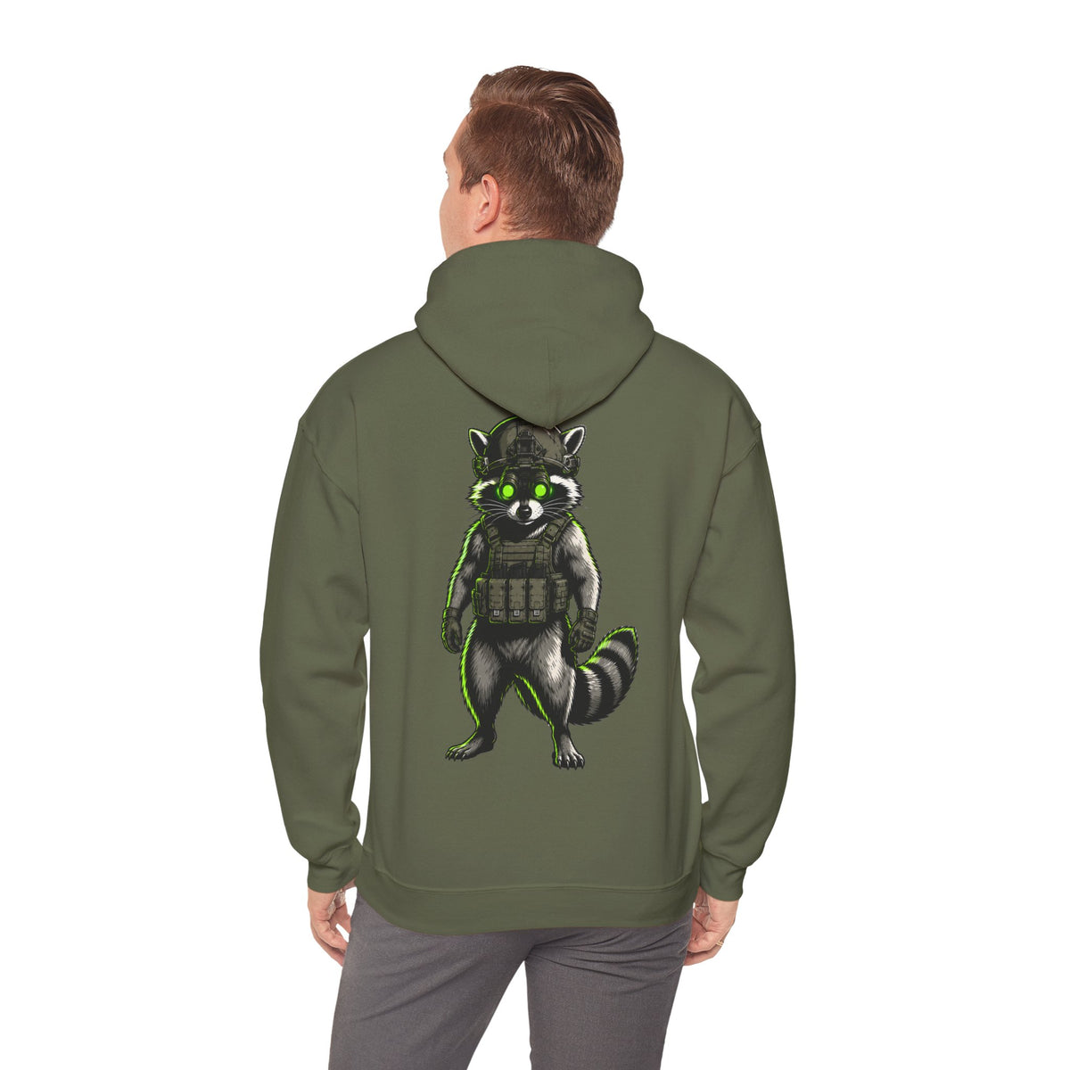 ThreadedShield "Tactical Trash Panda" Heavyweight Graphic Hoodie