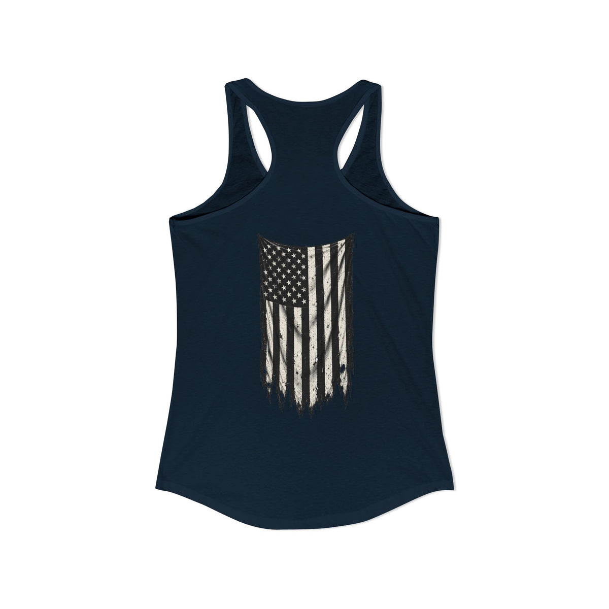 ThreadedShield Supply Co. Women’s Crest & Flag Racerback Tank