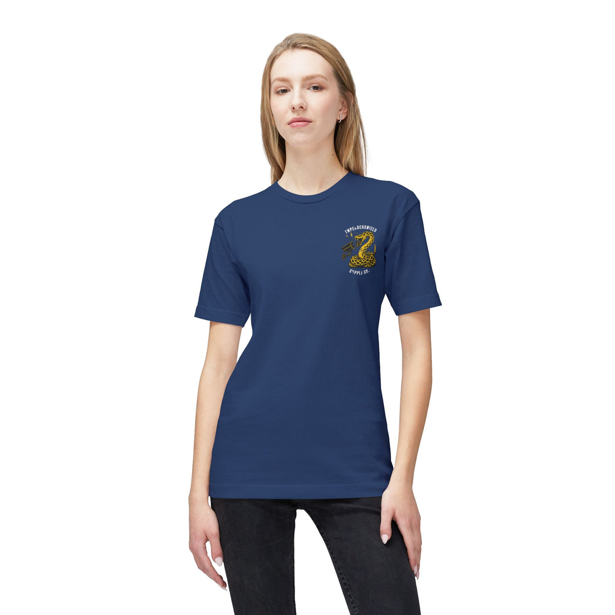 ThreadedShield Supply Co. Flock DTOM T-shirt - Premium USA Made