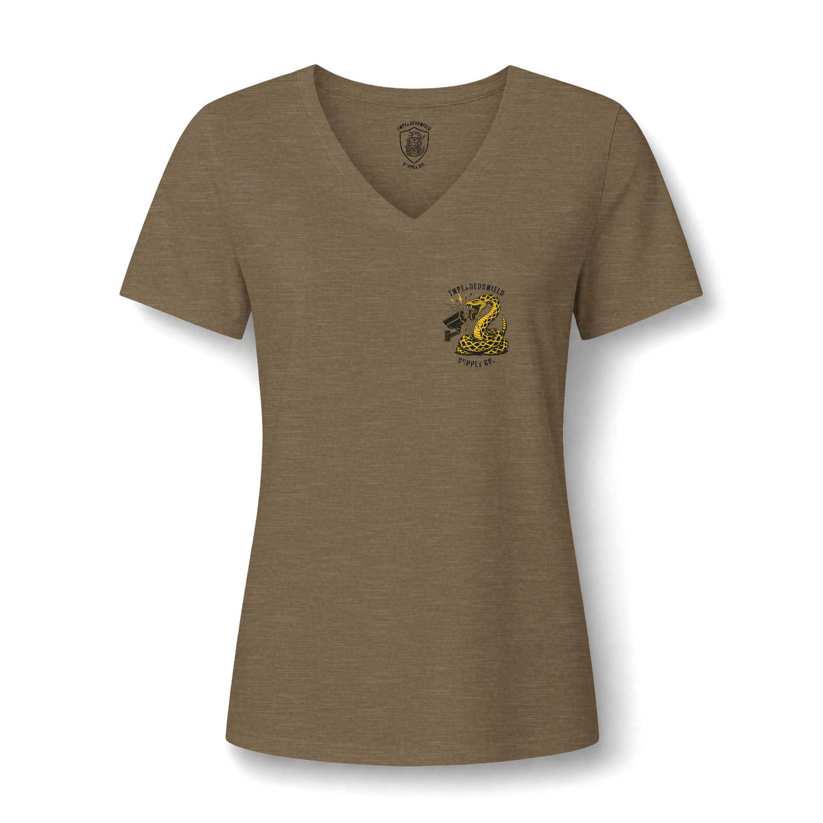 ThreadedShield "Flock DTOM" Women’s Relaxed V-Neck Tee