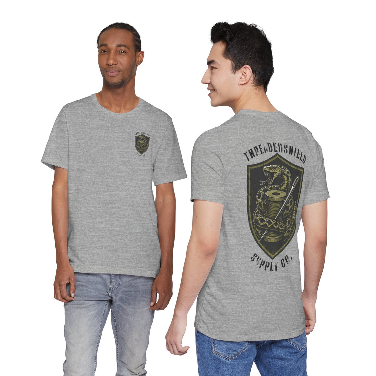 ThreadedShield Supply Co. Crest Tee