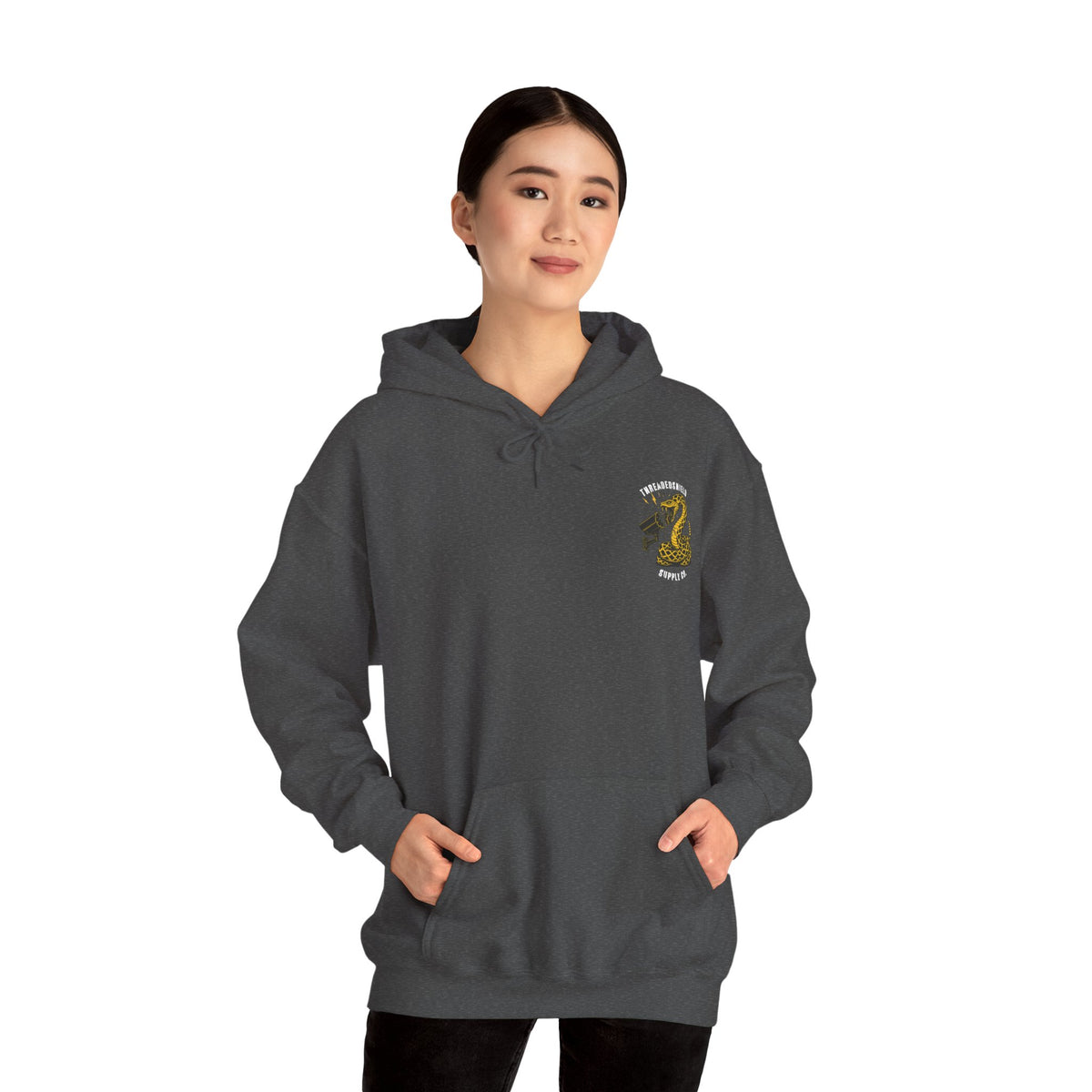 ThreadedShield "Flock DTOM" Heavyweight Graphic Hoodie
