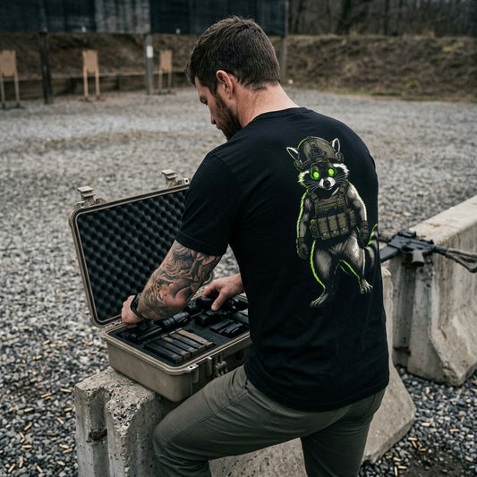ThreadedShield "Tactical Trash Panda" Heavyweight Tee