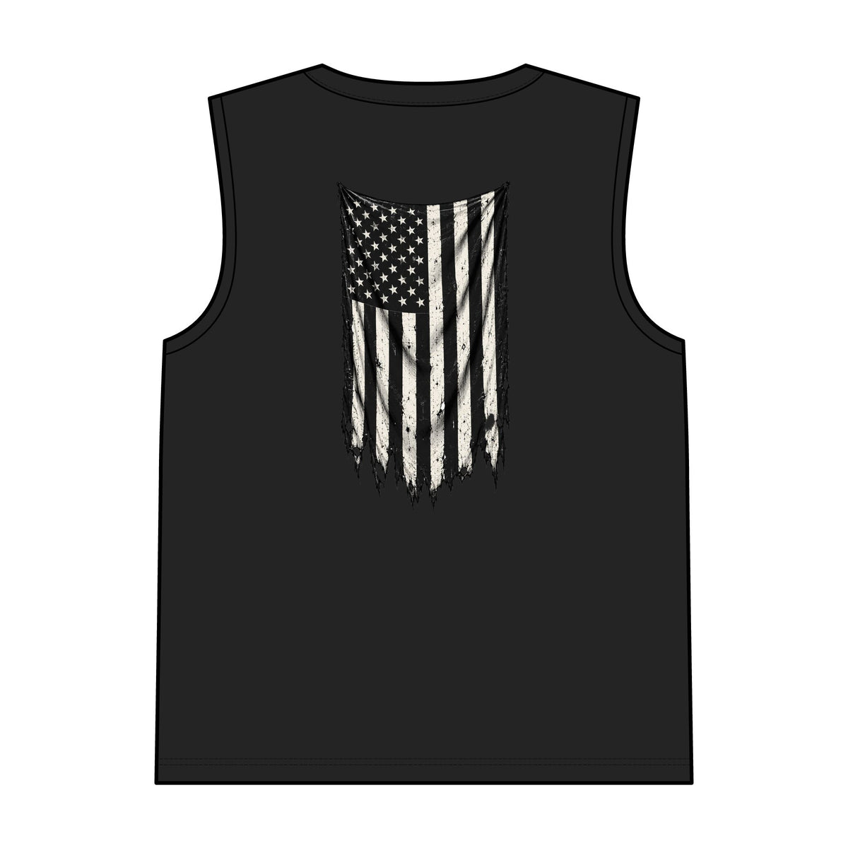 ThreadedShield Supply Co. Crest & Flag V.I.T. Muscle Tank