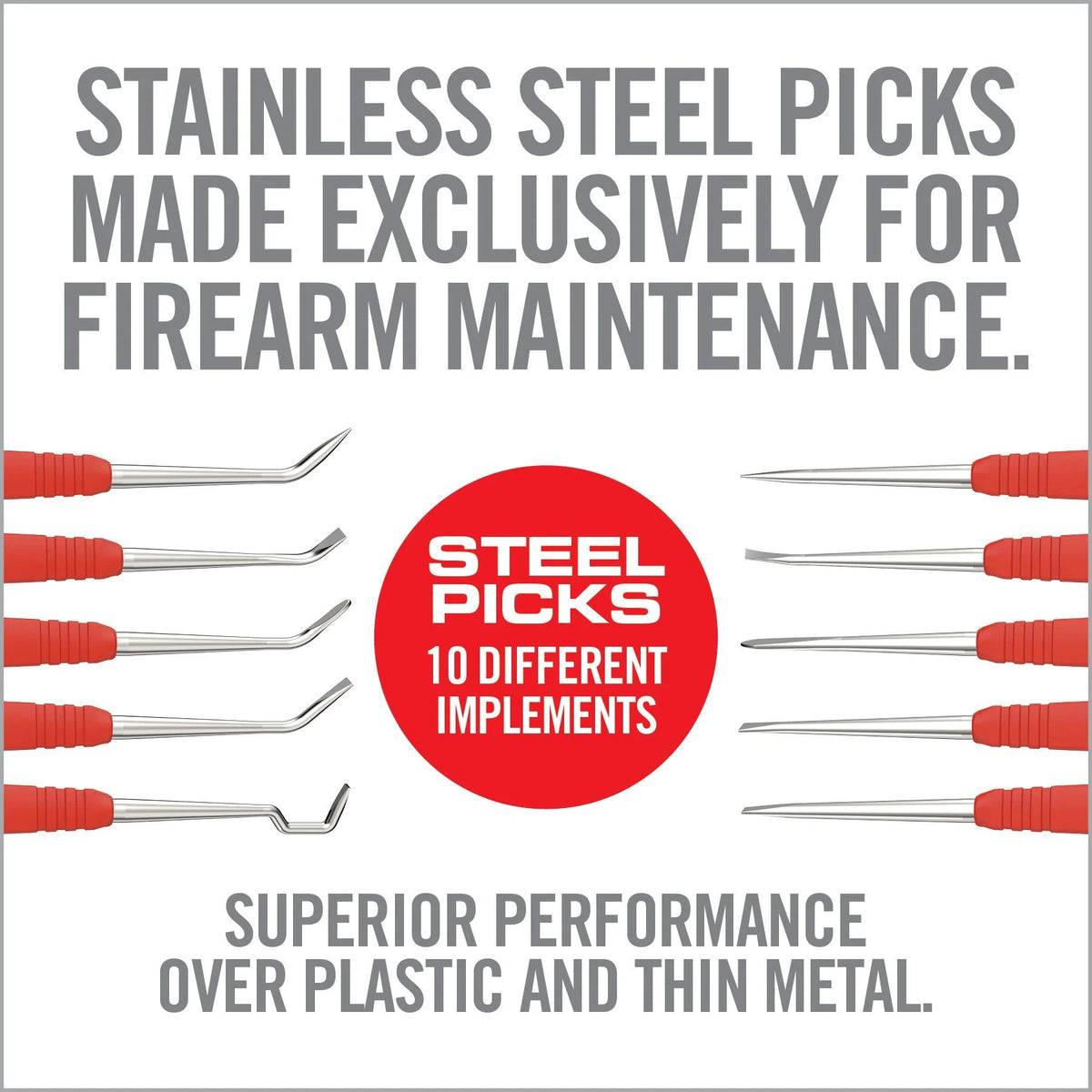 ACCU-Grip Steel Picks