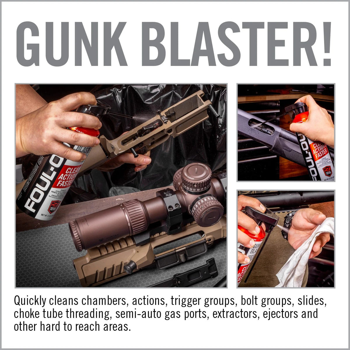 Foul-out Gunk Blaster