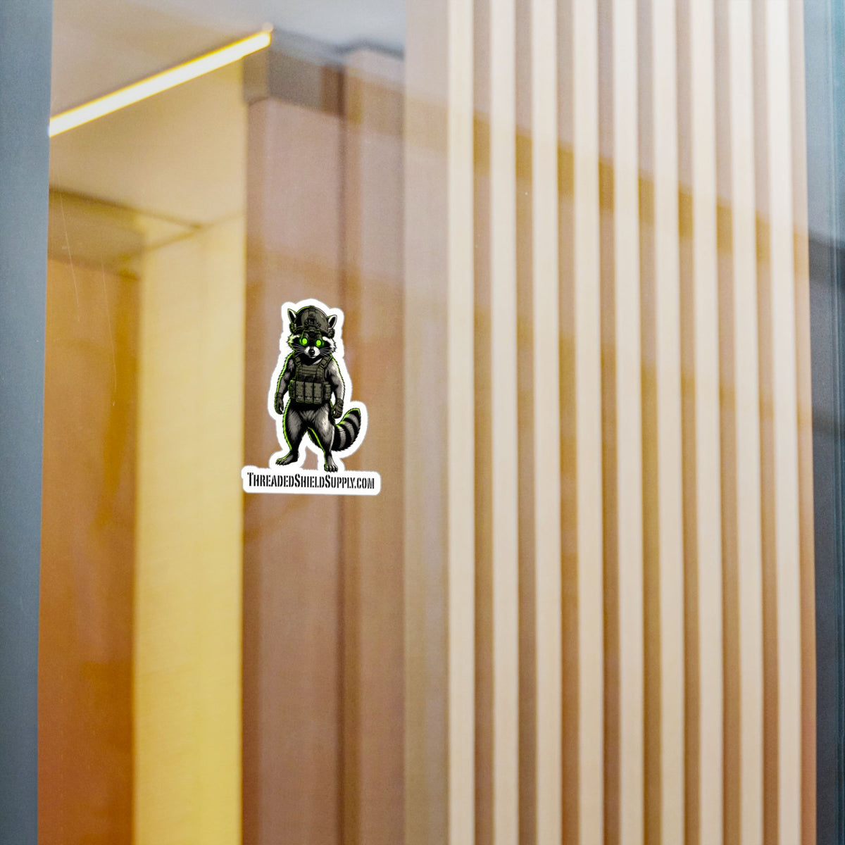Tactical Trash Panda Vinyl Logo Sticker