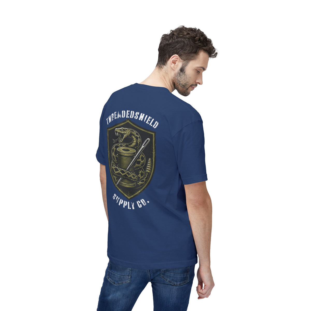 ThreadedShield Supply Co. Crest T-shirt - Premium USA Made