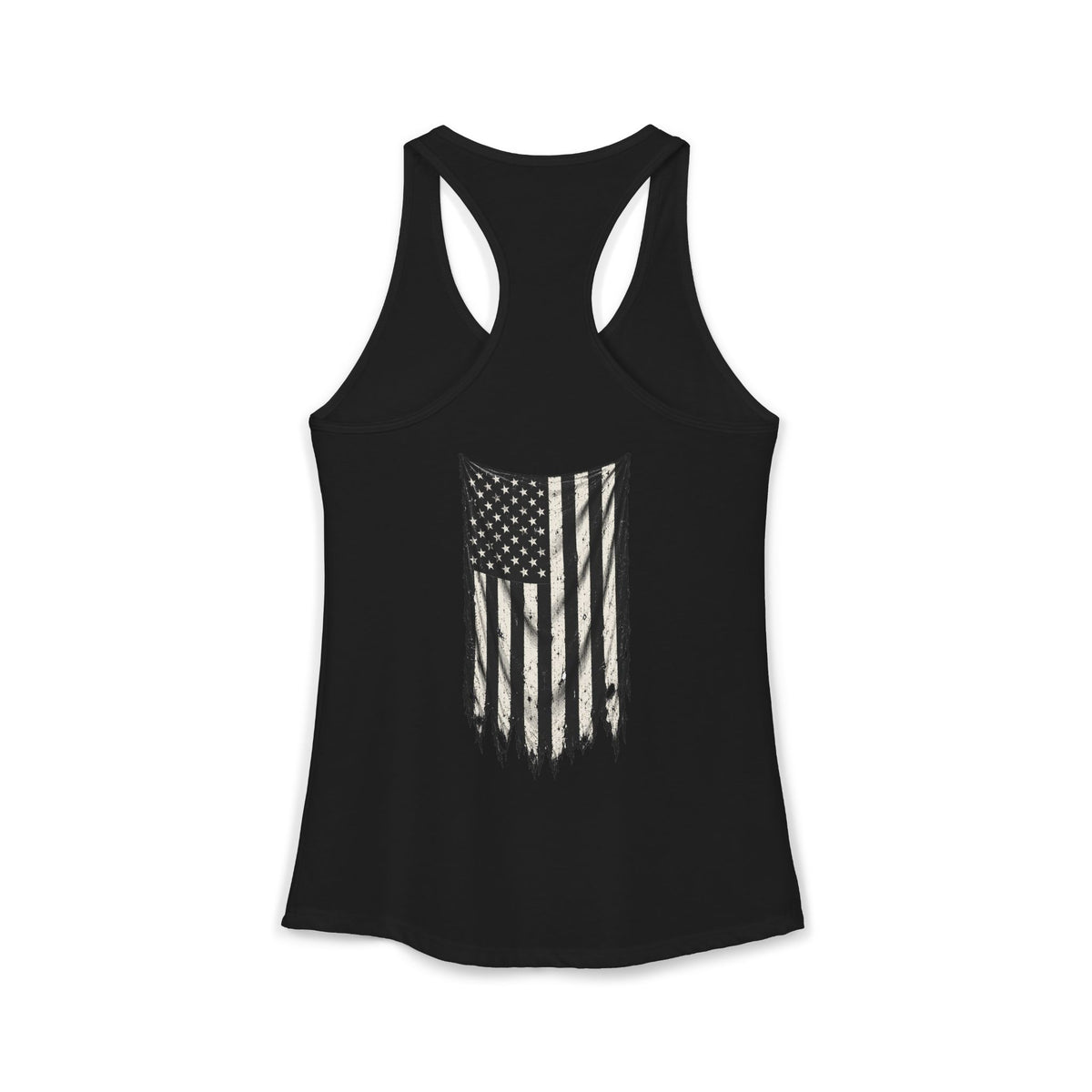 ThreadedShield Supply Co. Women’s Crest & Flag Racerback Tank
