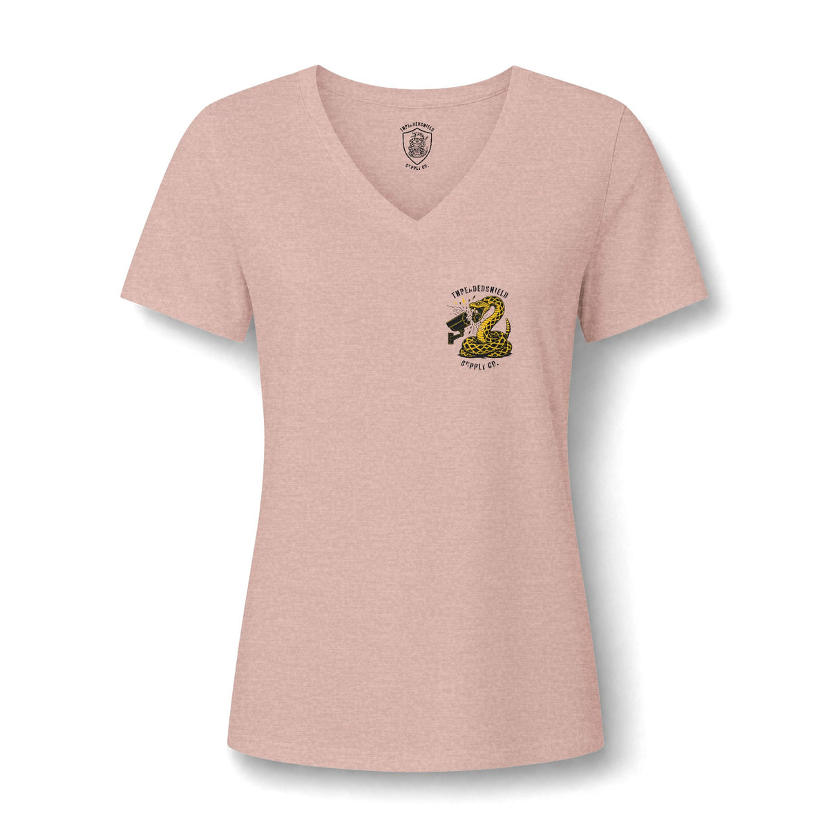 ThreadedShield "Flock DTOM" Women’s Relaxed V-Neck Tee