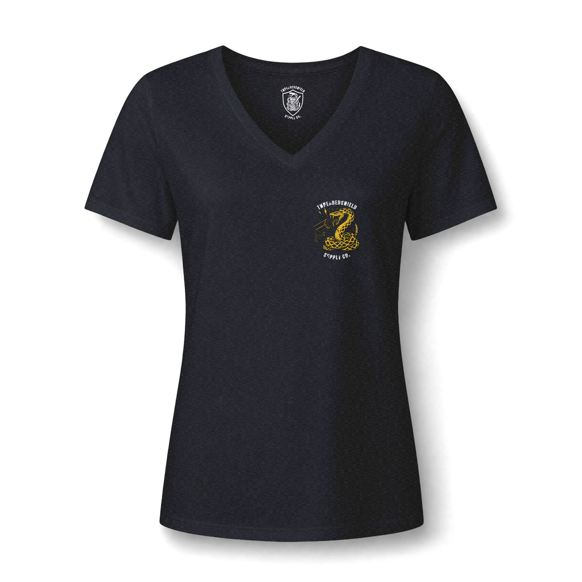 ThreadedShield "Flock DTOM" Women’s Relaxed V-Neck Tee