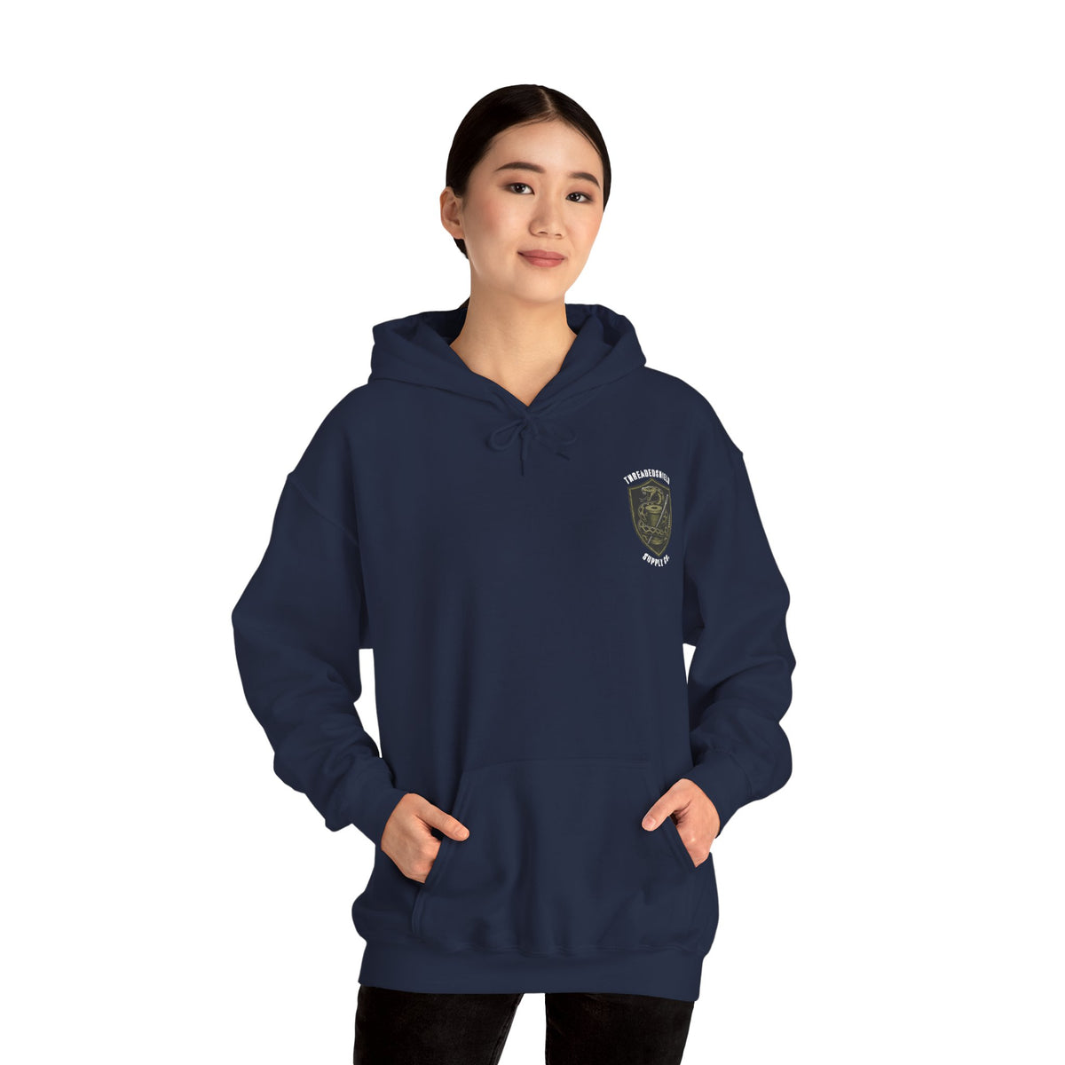 ThreadedShield Supply Co. Crest Heavyweight Hoodie