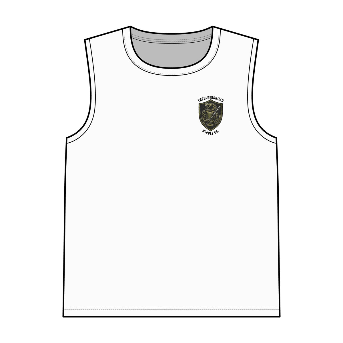 ThreadedShield Supply Co. Crest V.I.T. Muscle Tank
