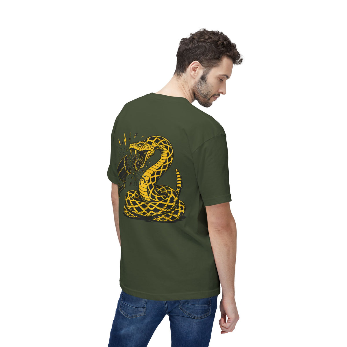 ThreadedShield Supply Co. Flock DTOM T-shirt - Premium USA Made
