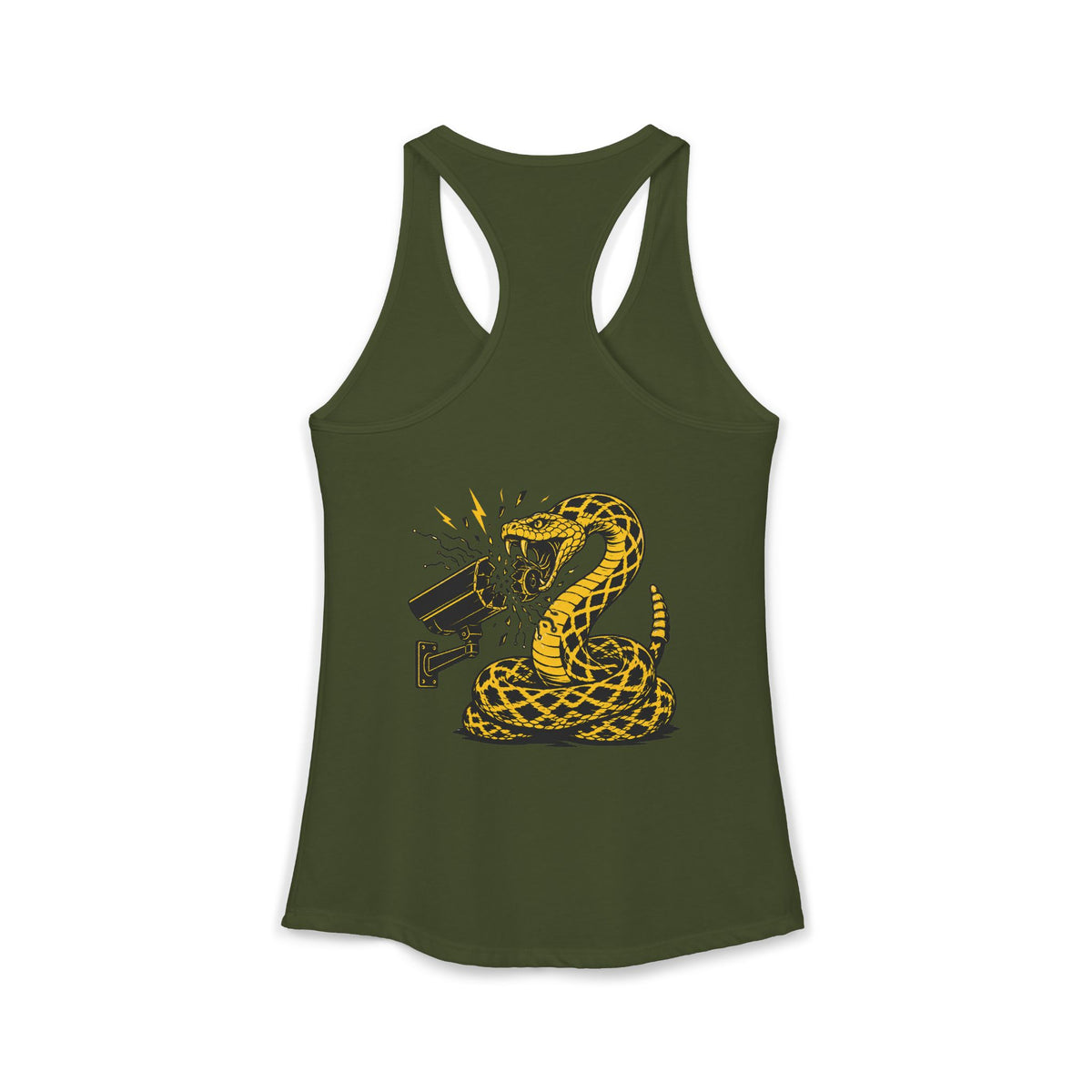ThreadedShield "Flock DTOM" Women’s Racerback Tank
