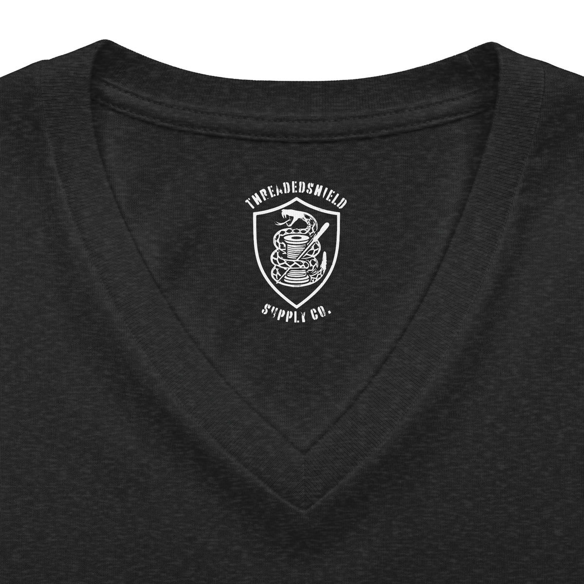 ThreadedShield "Tactical Trash Panda" Women’s Relaxed V-Neck Tee