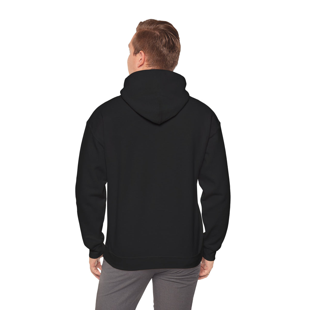 ThreadedShield "Flock DTOM" Minimalist Heavyweight Hoodie