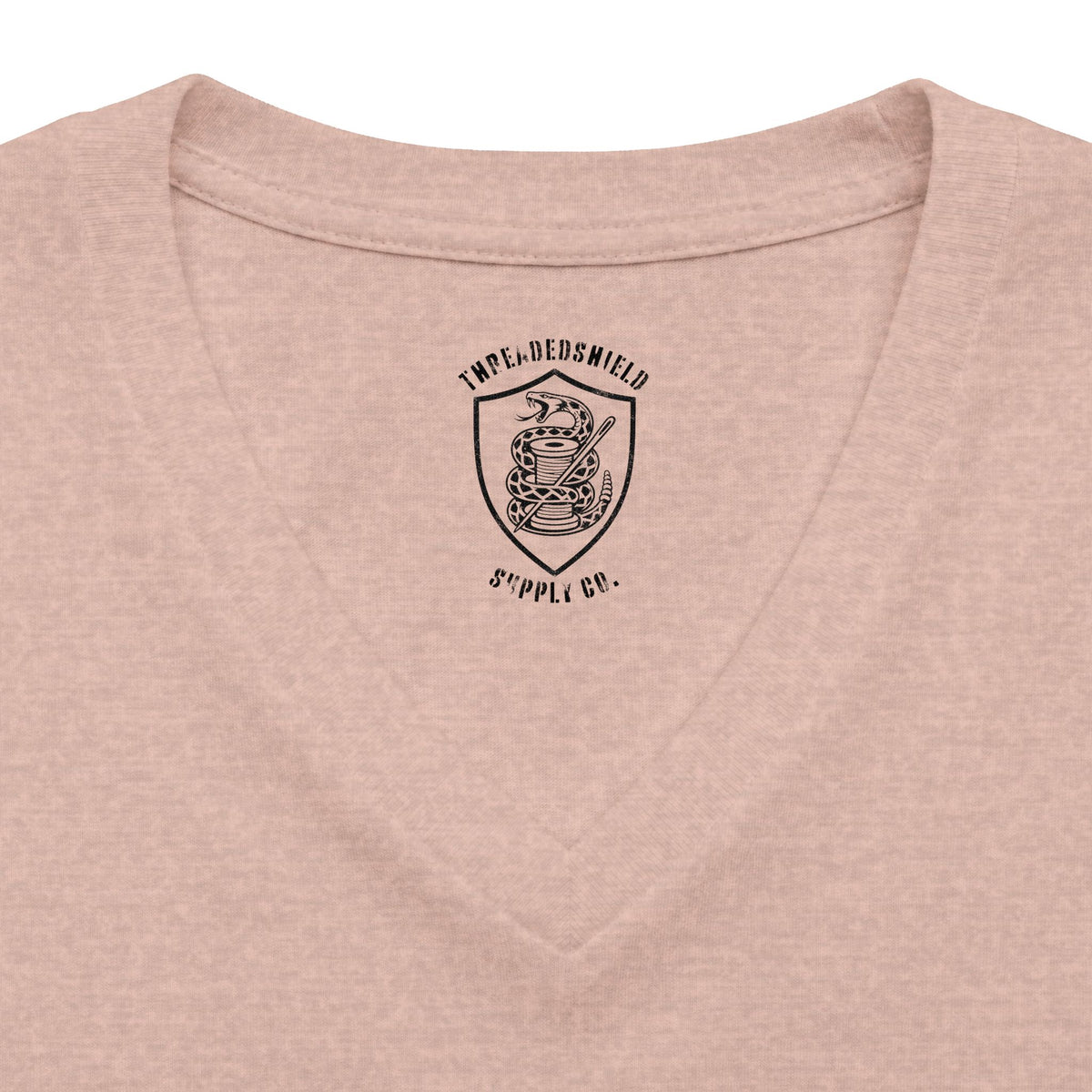 ThreadedShield "Flock DTOM" Women’s Relaxed V-Neck Tee