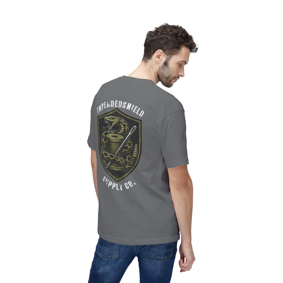 ThreadedShield Supply Co. Crest T-shirt - Premium USA Made
