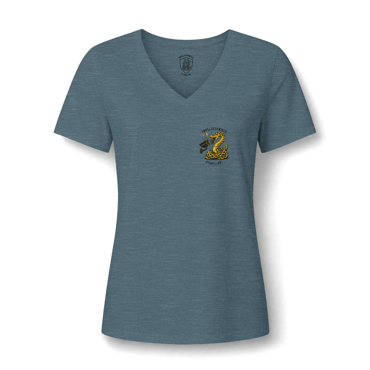 ThreadedShield "Flock DTOM" Women’s Relaxed V-Neck Tee