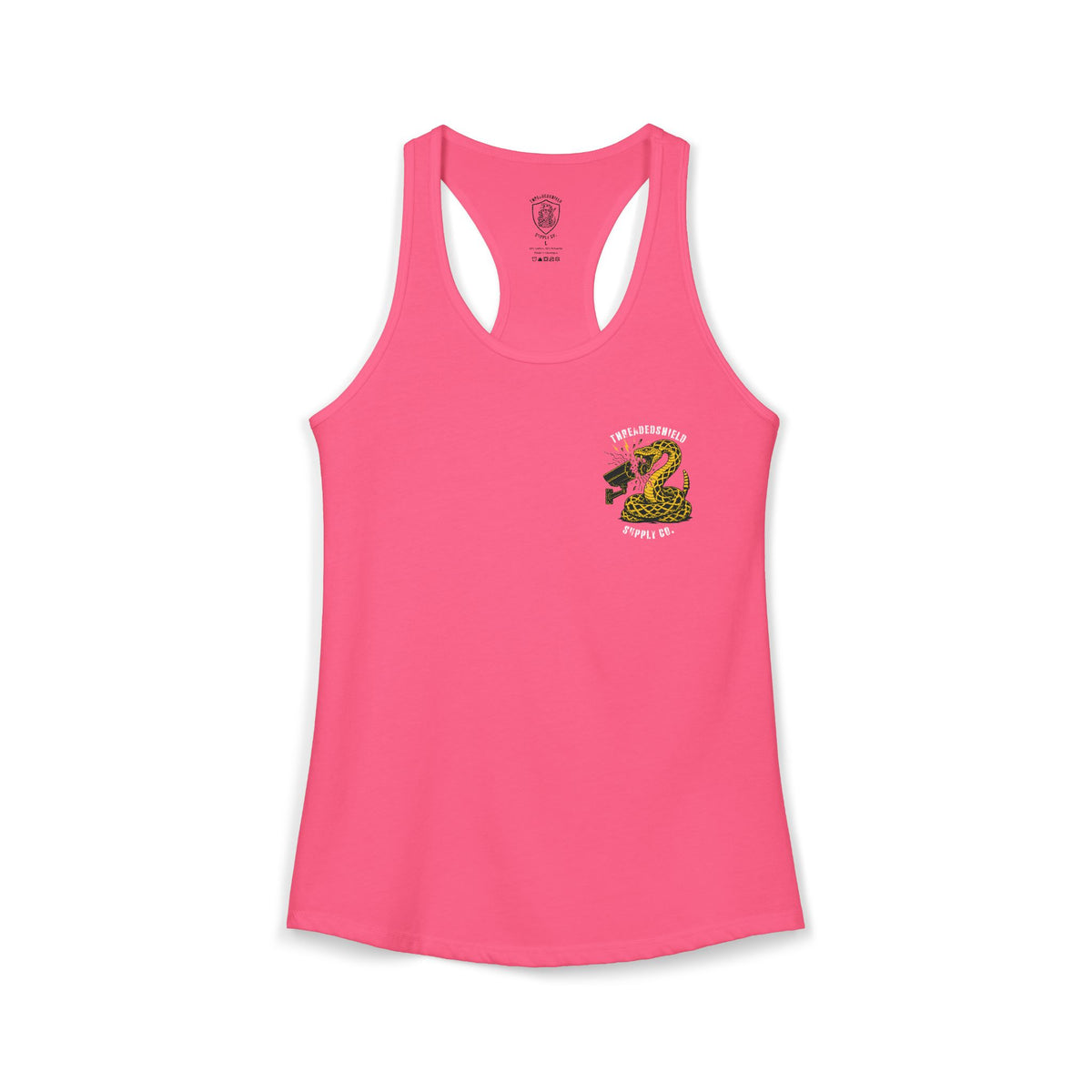 ThreadedShield "Flock DTOM" Women’s Racerback Tank