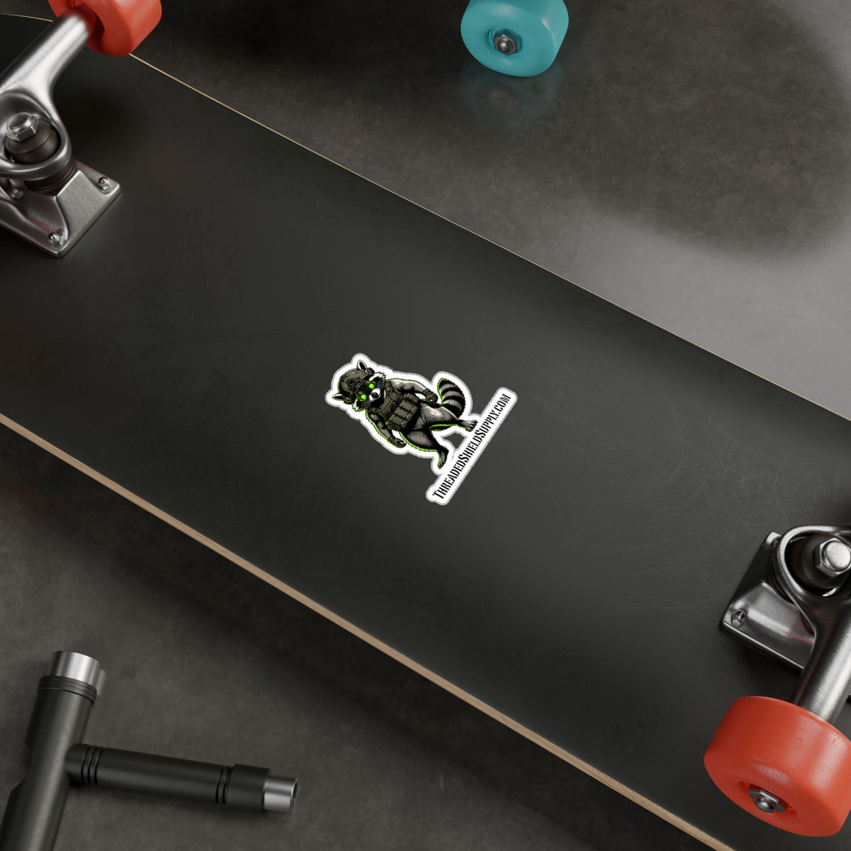 Tactical Trash Panda Vinyl Logo Sticker