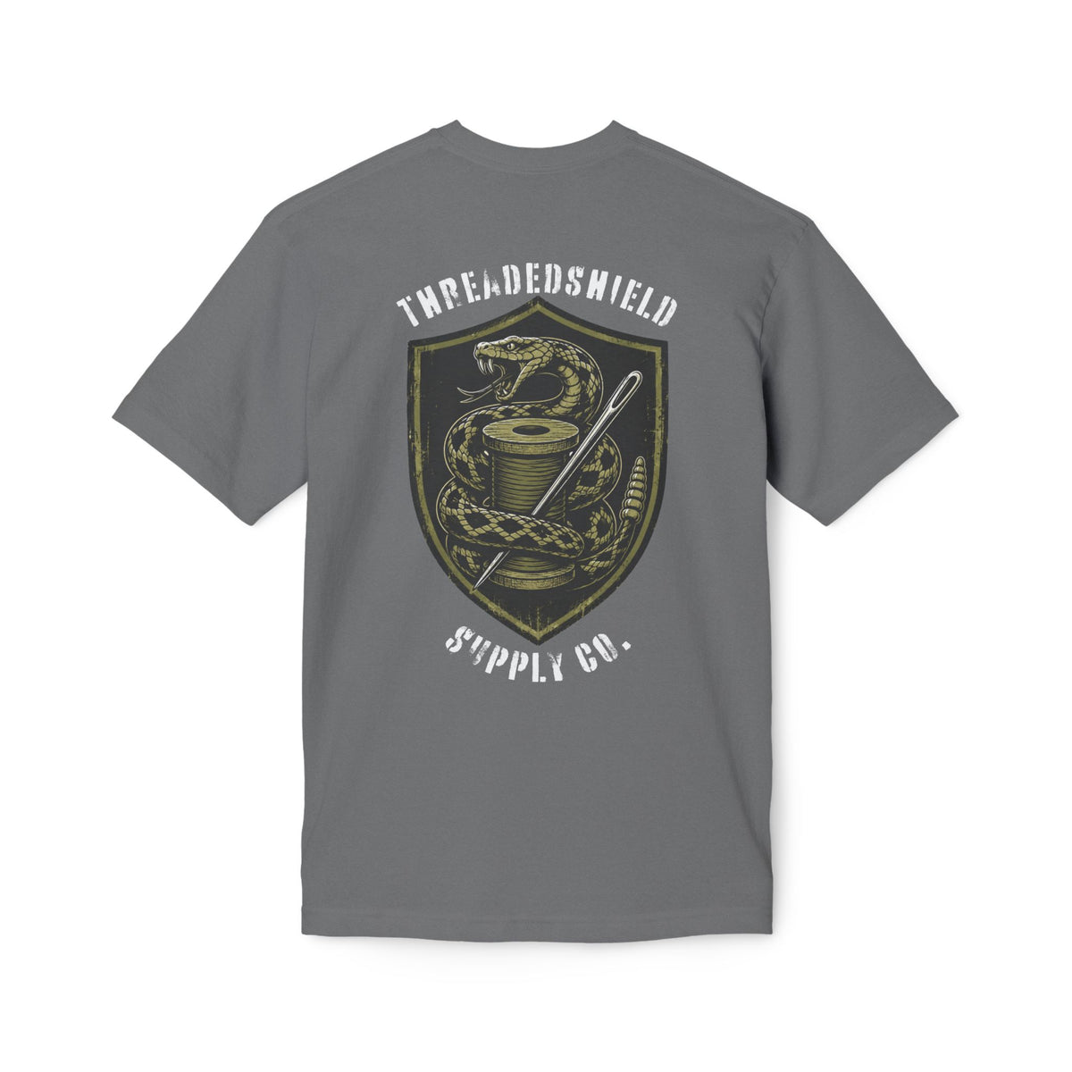 ThreadedShield Supply Co. Crest T-shirt - Premium USA Made