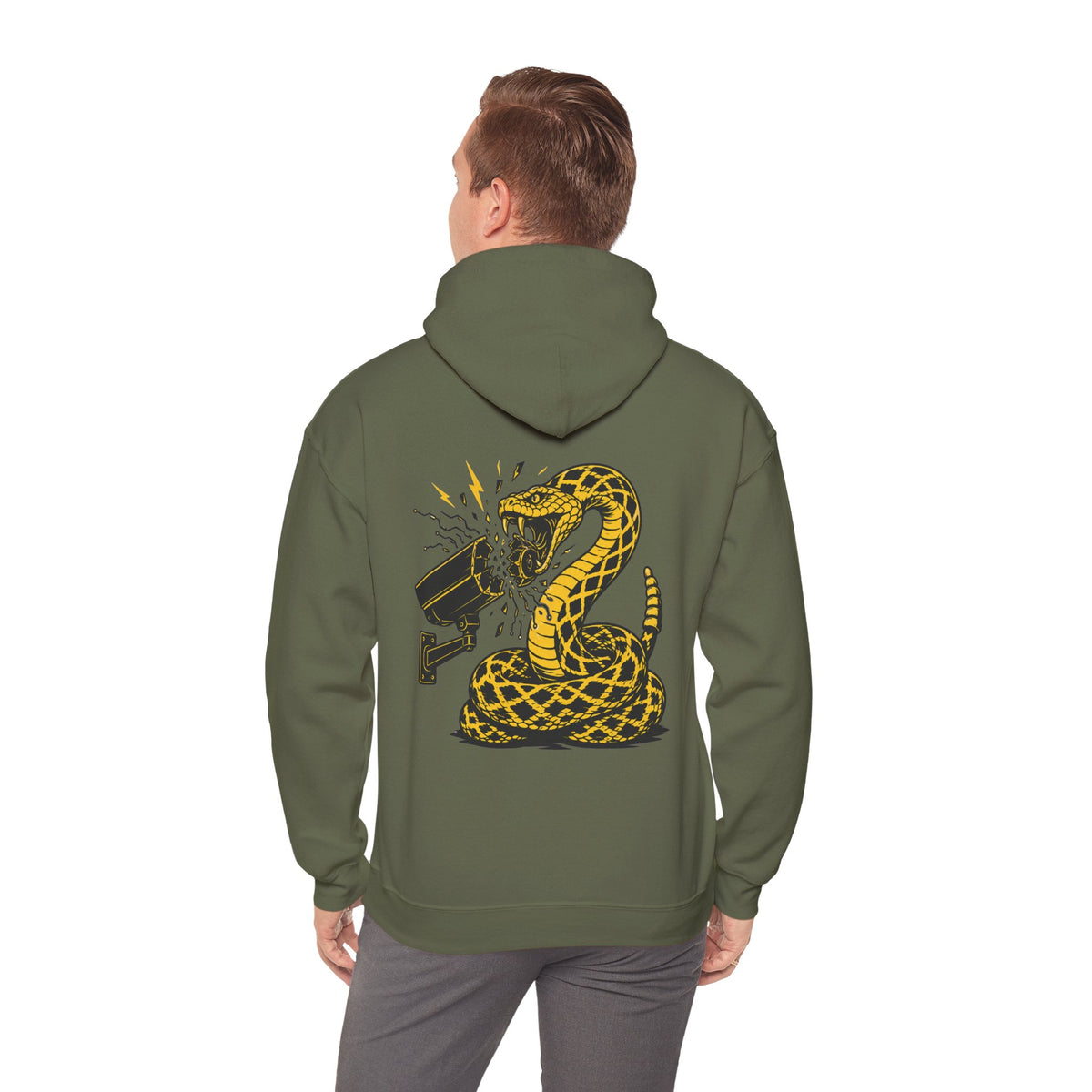 ThreadedShield "Flock DTOM" Heavyweight Graphic Hoodie
