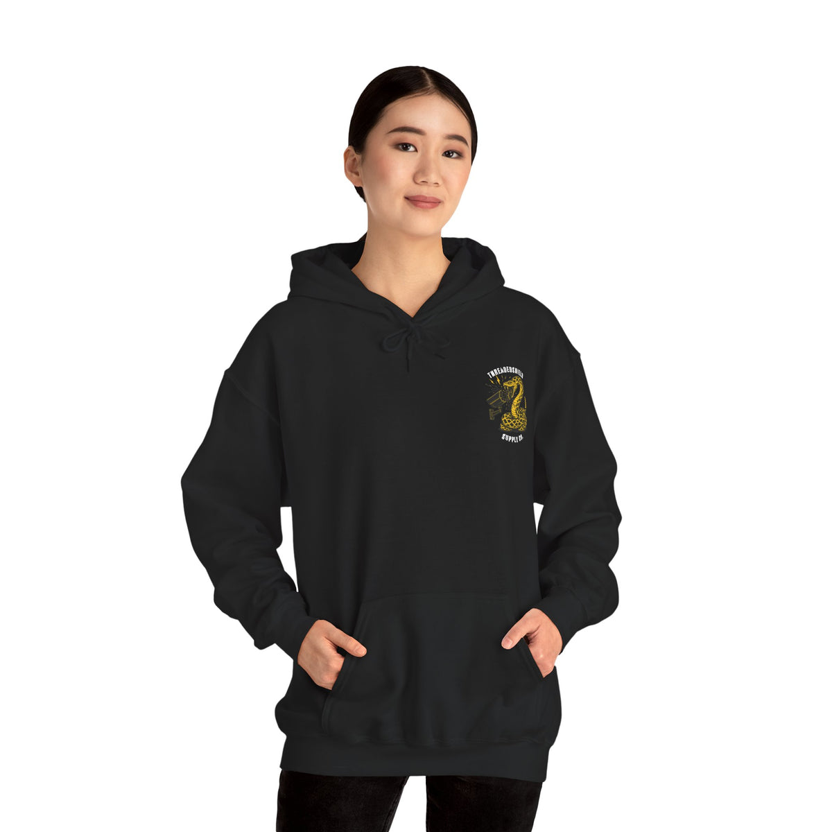 ThreadedShield "Flock DTOM" Heavyweight Graphic Hoodie